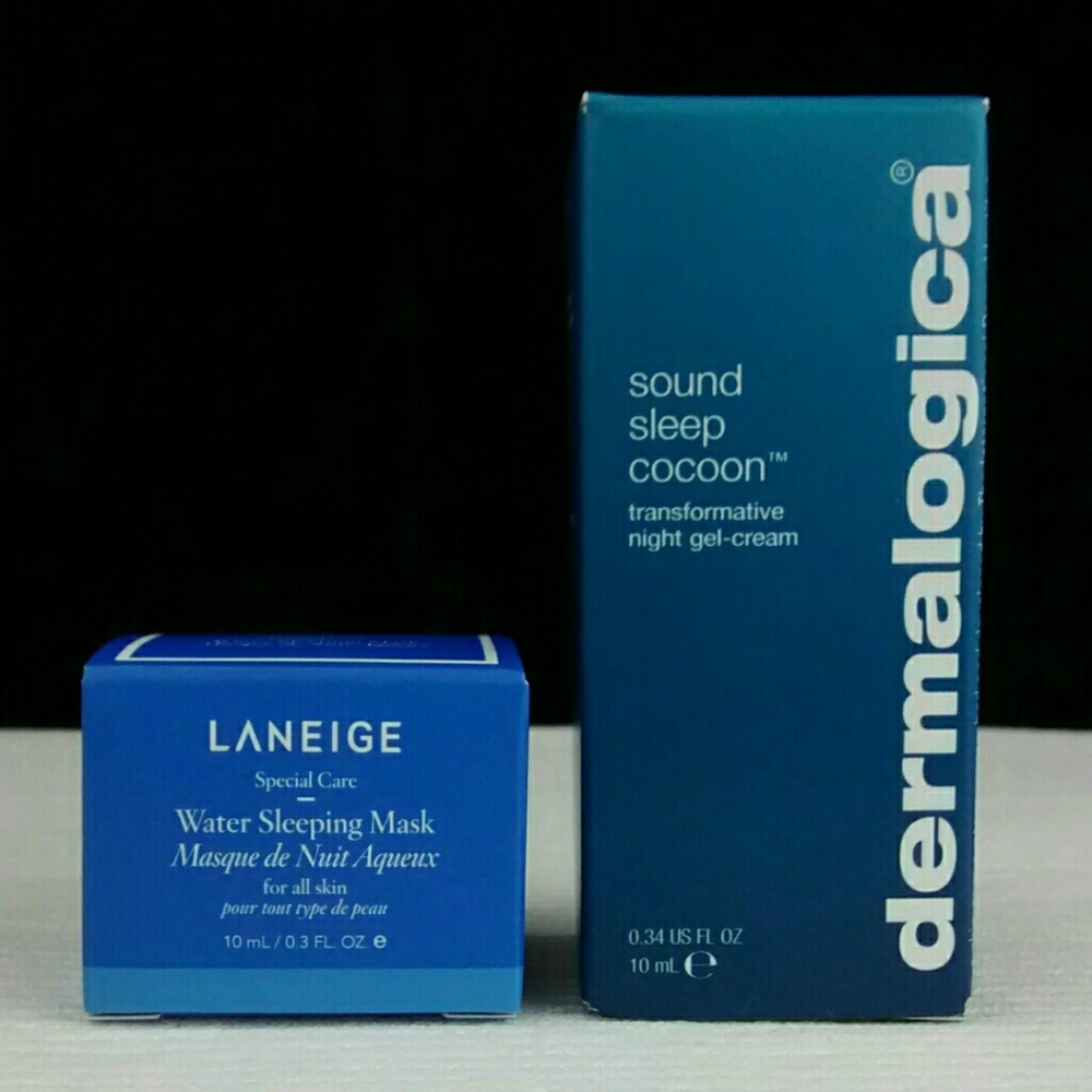 Dermalogica & Laneige Sleep Masks